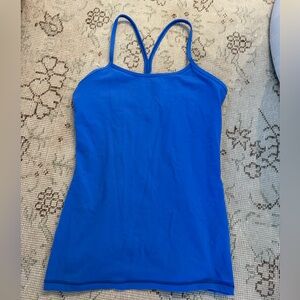 Lulu Lemon Tank Top Bright Blue